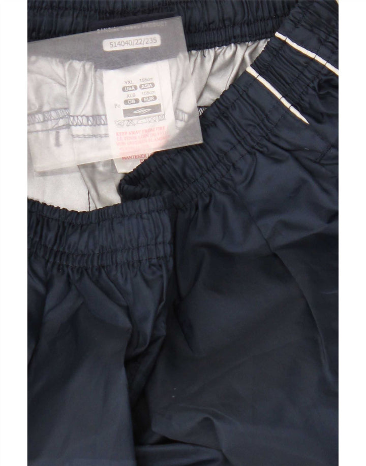 Umbro Boys Graphic αδιάβροχο παντελόνι 13-14 ετών XL Navy Blue Polyester