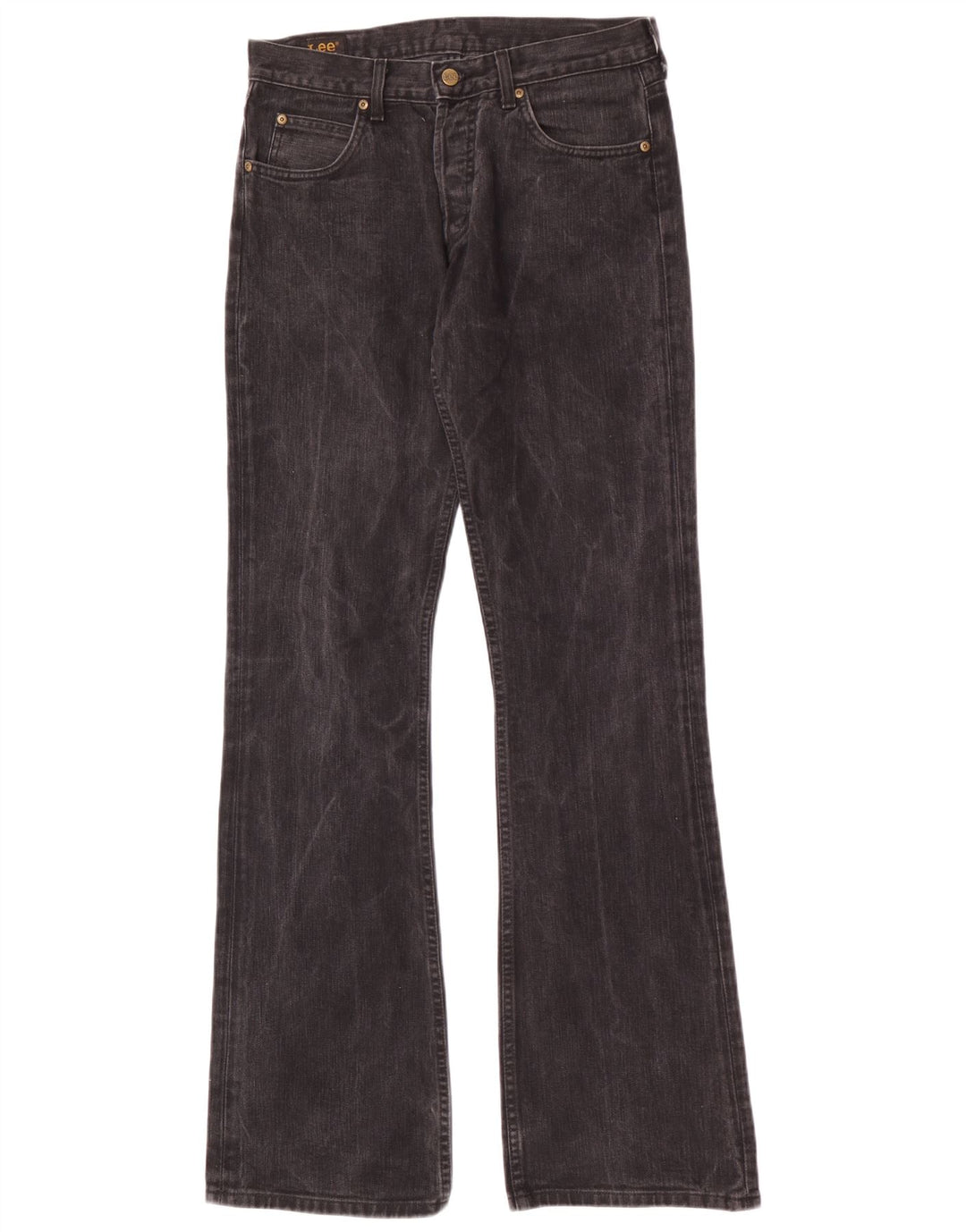 Lee Mens Denver Bootcut Jeans W33 L36 Μαύρο βαμβακερό