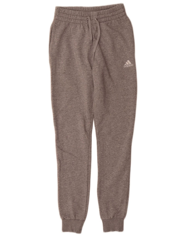 Γυναικεία αθλητική φόρμα Adidas Παντελόνι Joggers UK 0/2 2XS Γκρι βαμβακερό