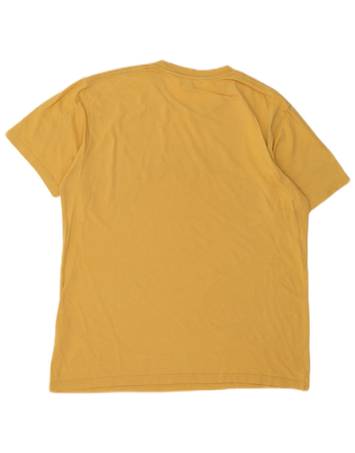 Ανδρικό γραφικό T-Shirt Vans Top Μεσαίο κίτρινο βαμβακερό