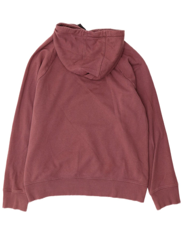 Under Armour Womens Oversized Hoodie Jumper UK 18 XL Βαμβακερό μπορντό