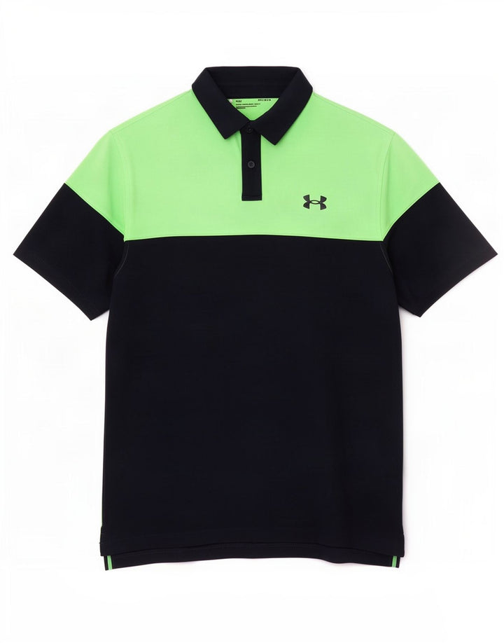 Ανδρικό μπλουζάκι πόλο Under Armour Medium Navy Blue Colourblock