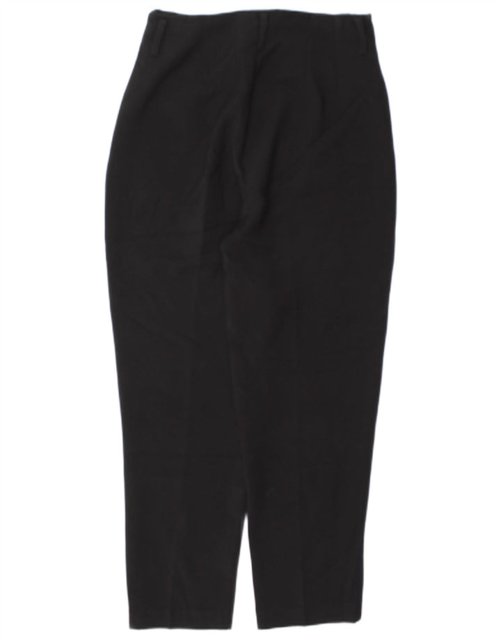 Zara Γυναικείο Tapered Παντελόνι Casual Medium W28 L27 Μαύρο Πολυεστέρας