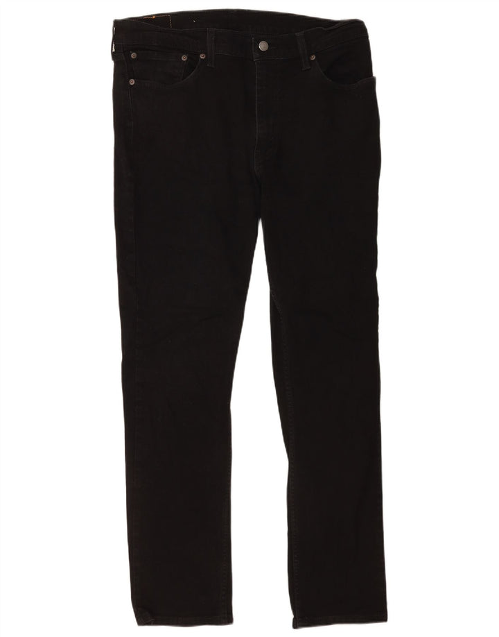 Levi's Mens 511 Slim Jeans W36 L32 Μαύρο βαμβακερό