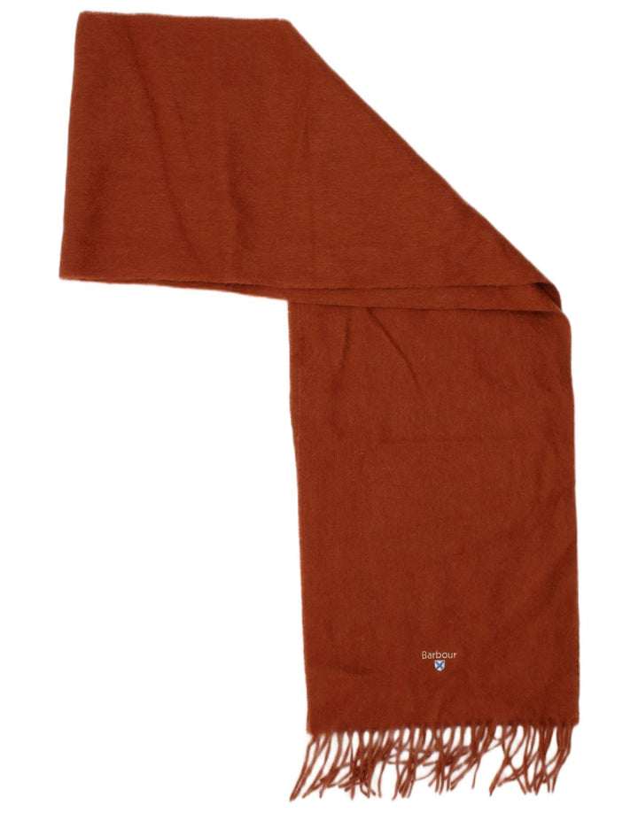 Ανδρικό ορθογώνιο φουλάρι Barbour One size Καφέ Μαλλί Classic