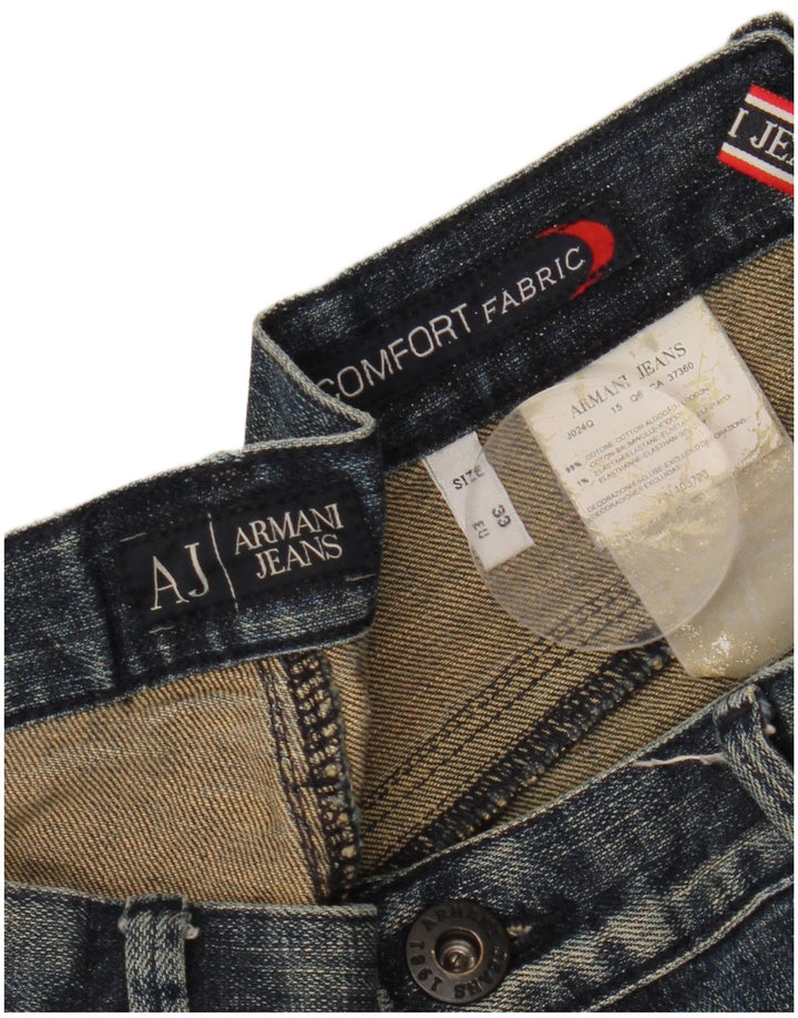 Armani Ανδρικό Slim Jeans W33 L28 Blue Cotton