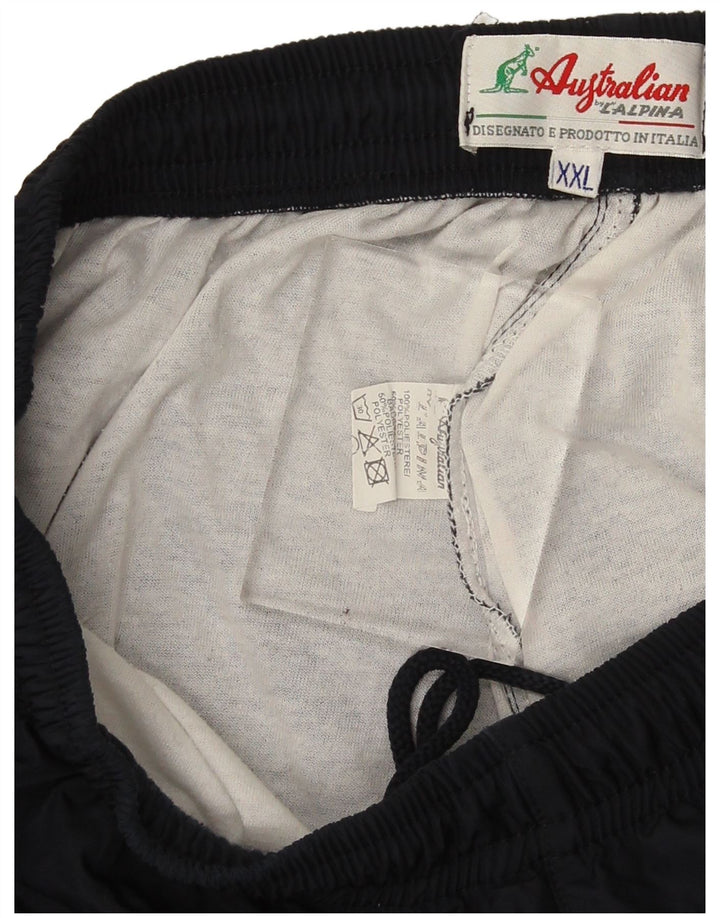 AUSTRALIAN L'ALPINA Ανδρική αθλητική φόρμα παντελόνι 2XL Navy Blue Polyester