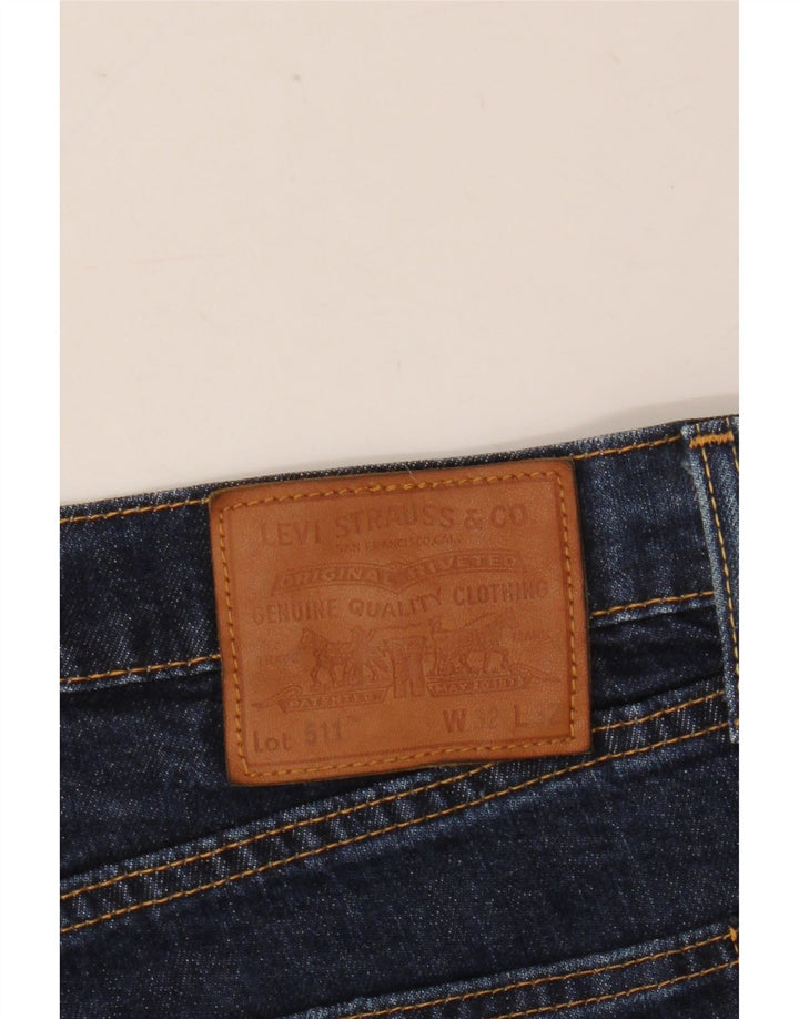 Levi's Mens 511 Slim Jeans W32 L32 Navy Blue