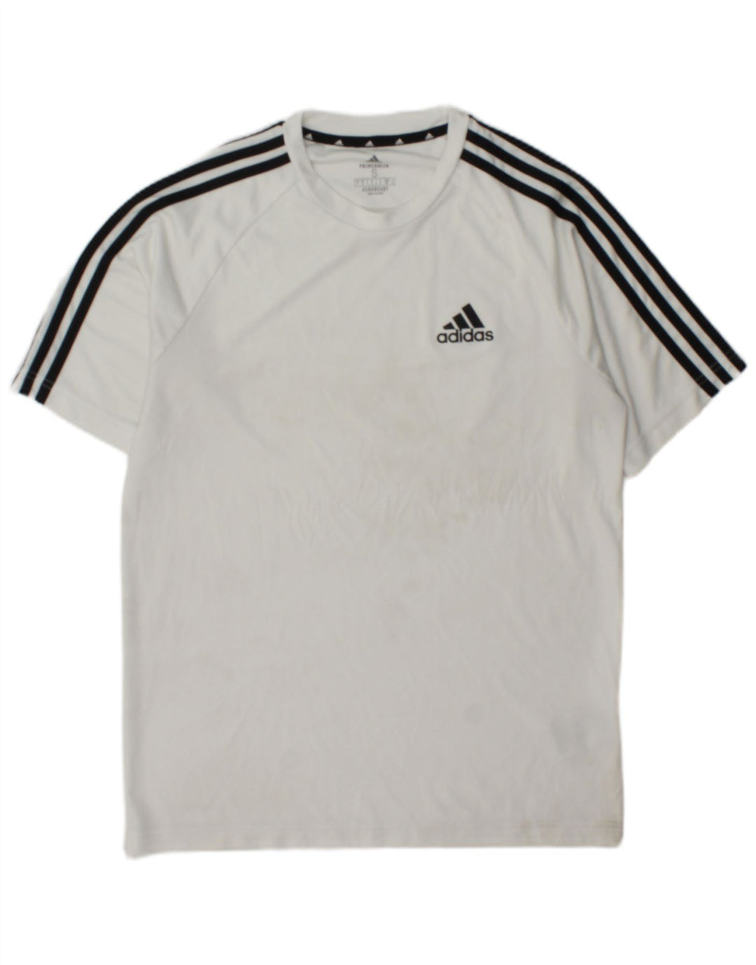 Adidas Ανδρικό T-Shirt Aeroready Top Small White Colourblock Polyester