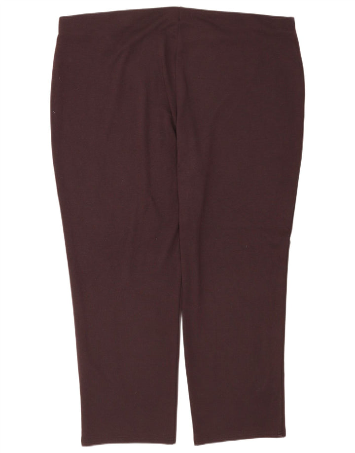Marks & Spencer Γυναικεία Slim κολάν UK 22 3XL καφέ πολυεστέρας