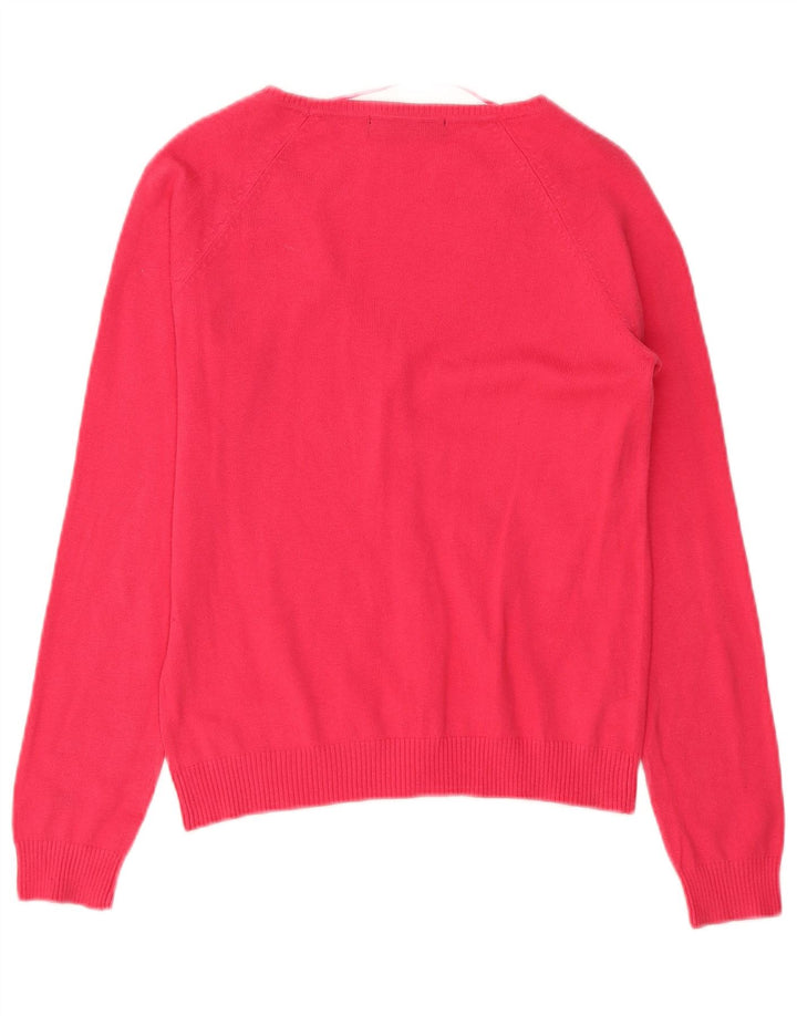 Zara Γυναικεία Ζακέτα UK 14 Large Pink