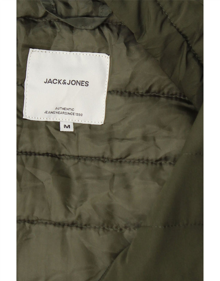 Jack & Jones Ανδρικό μπουφάν με επένδυση UK 38 Medium Green