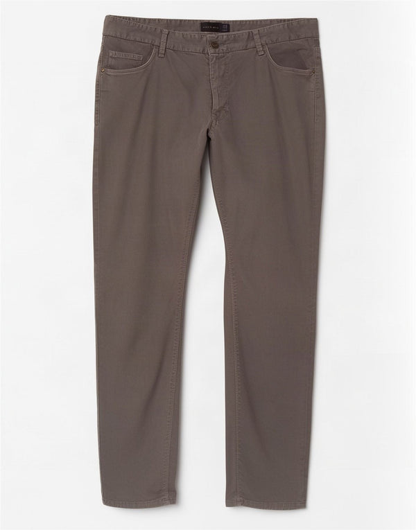 Zara Ανδρικό Slim Casual Παντελόνι EU 46 XL W36 L33 Γκρι βαμβακερό