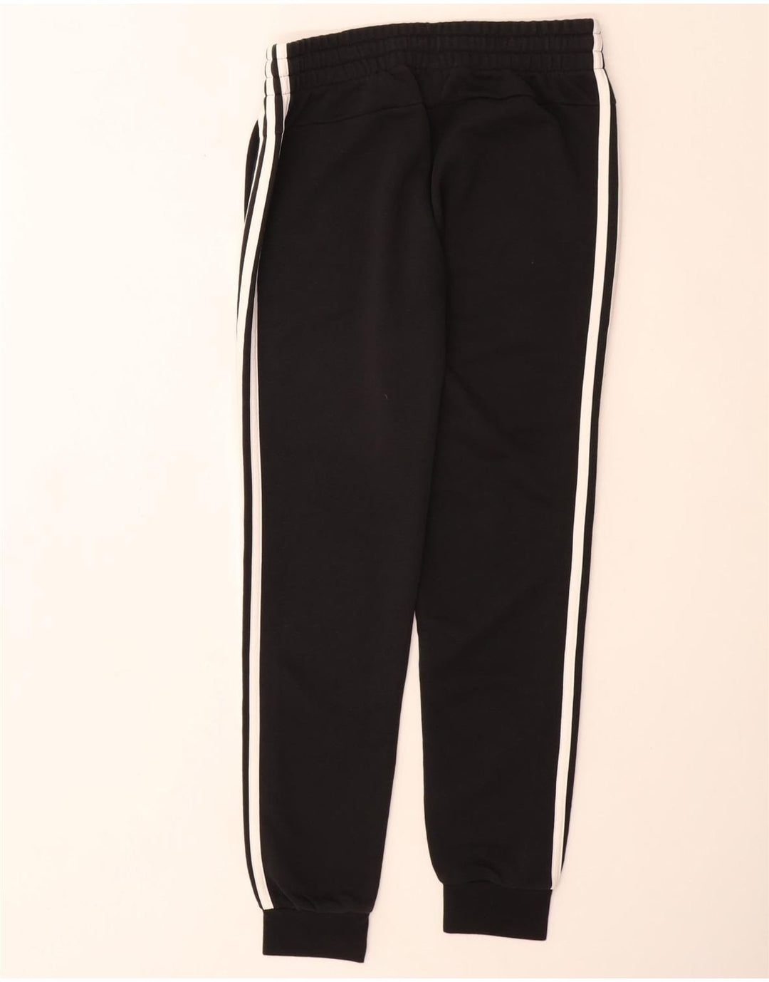 Γυναικεία αθλητική φόρμα ADIDAS Παντελόνι Joggers UK 8/10 Μικρό μαύρο βαμβακερό