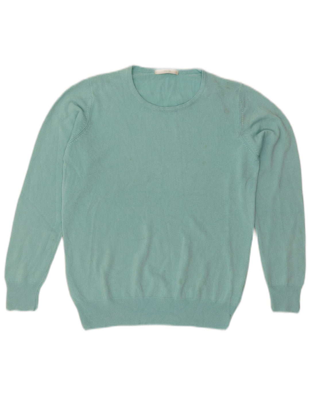 Marks & Spencer Γυναικείο πουλόβερ με λαιμόκοψη UK 10 Small Turquoise