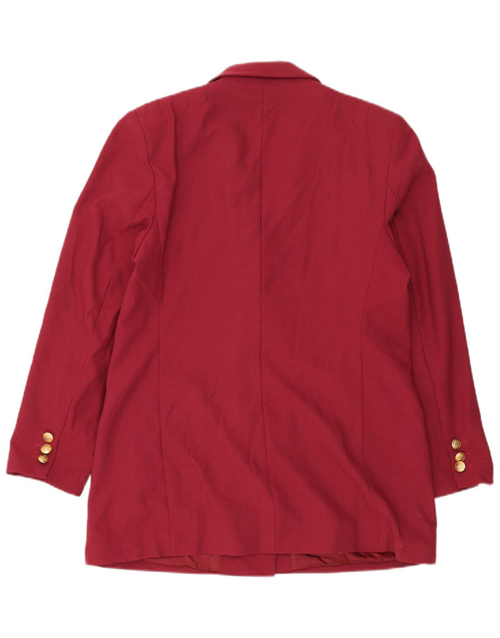Marks & Spencer Γυναικείο Μπουφάν Blazer Standard Fit UK 16 Large Burgundy