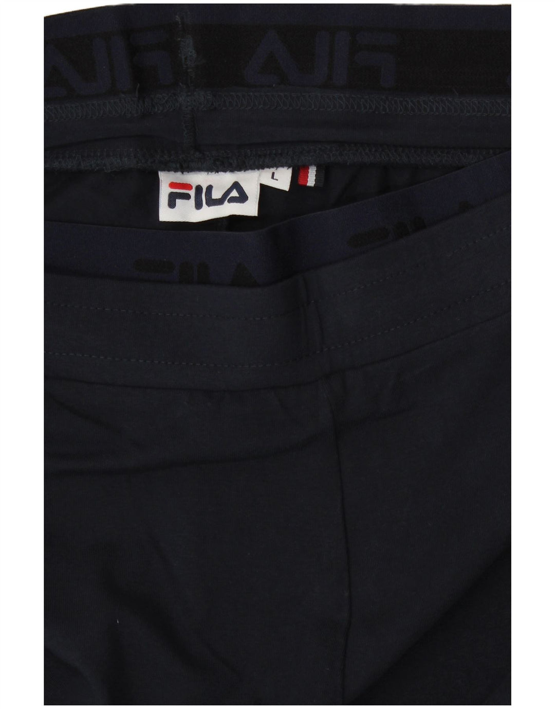Γυναικεία γραφικά κολάν Fila UK 14 Large Navy Blue από βαμβάκι