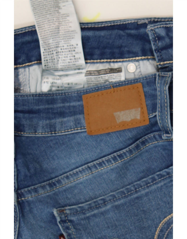 LEVI'S Womens Skinny Jeans W27 L30 Blue Cotton Vintage Levi's and Second-Hand Levi's from Messina Hembry 
