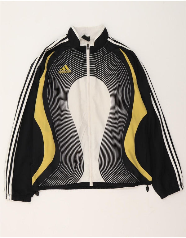 Ανδρική φόρμα Adidas Top Jacket UK 42/43 Large Black Colourblock Polyester