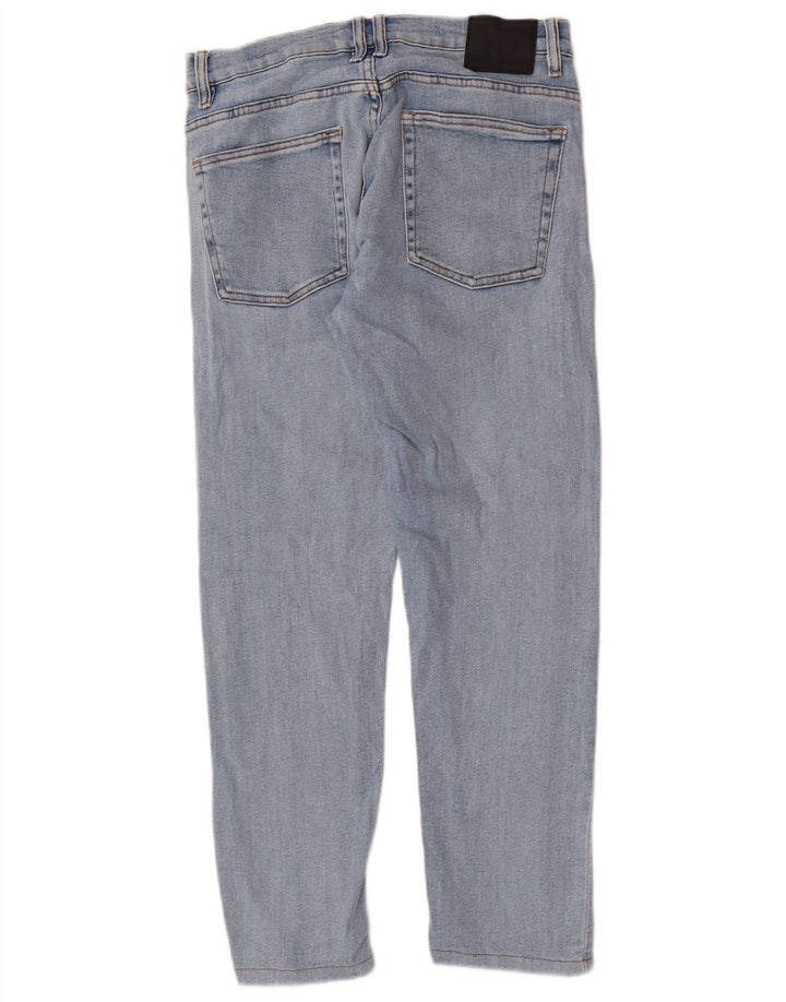 Zara Ανδρικό Slim Jeans EU 42 Large W32 L27 Μπλε βαμβακερό