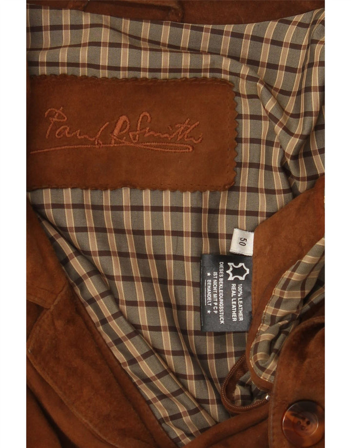 PAUL SMITH Ανδρικό Suede Jacket IT 50 Large Brown Δερμάτινο