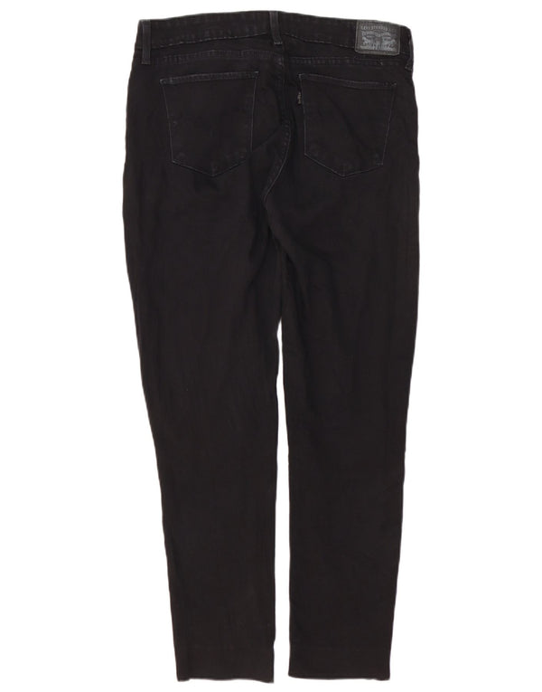 Levi's Womens 711 Skinny Jeans W30 L27 Μαύρο βαμβακερό