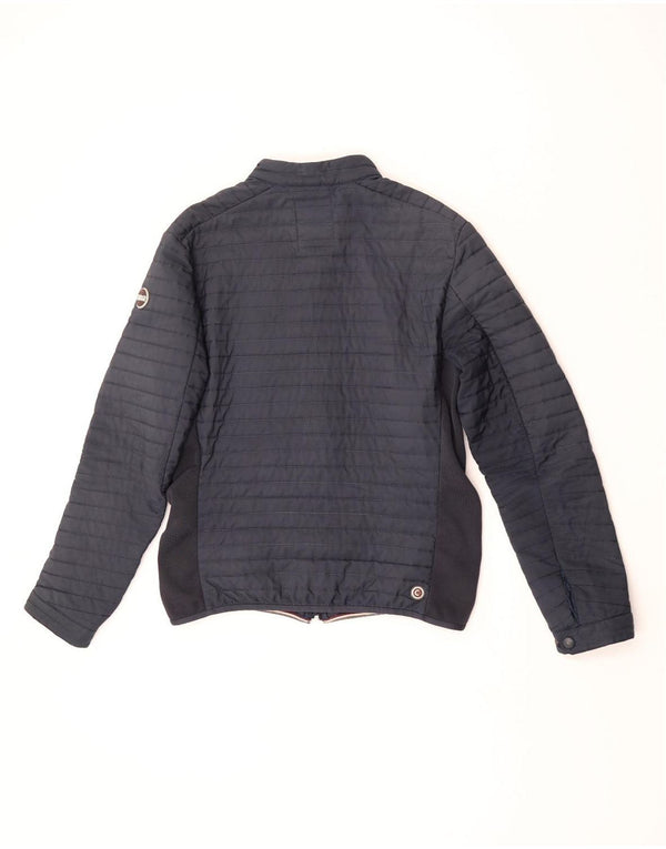 Colmar Ανδρικό Bomber Jacket IT 52 Large Navy Blue Polyester