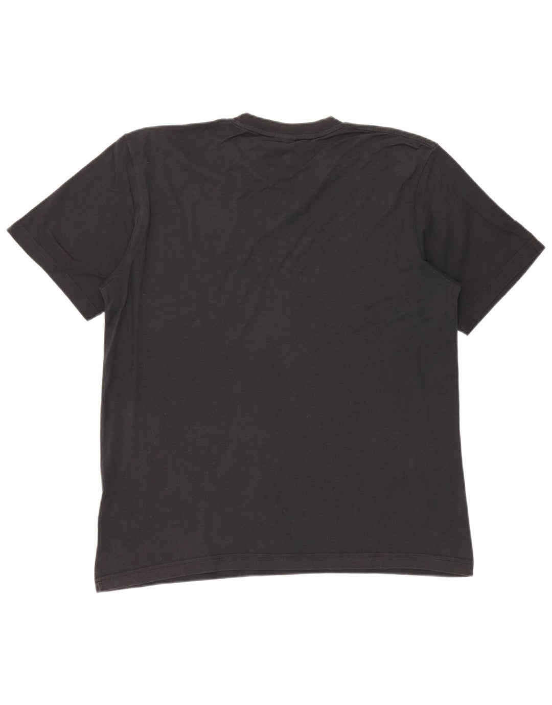 Ανδρικό γραφικό μπλουζάκι NIKE τοπ UK 45/47 XL μαύρο βαμβακερό