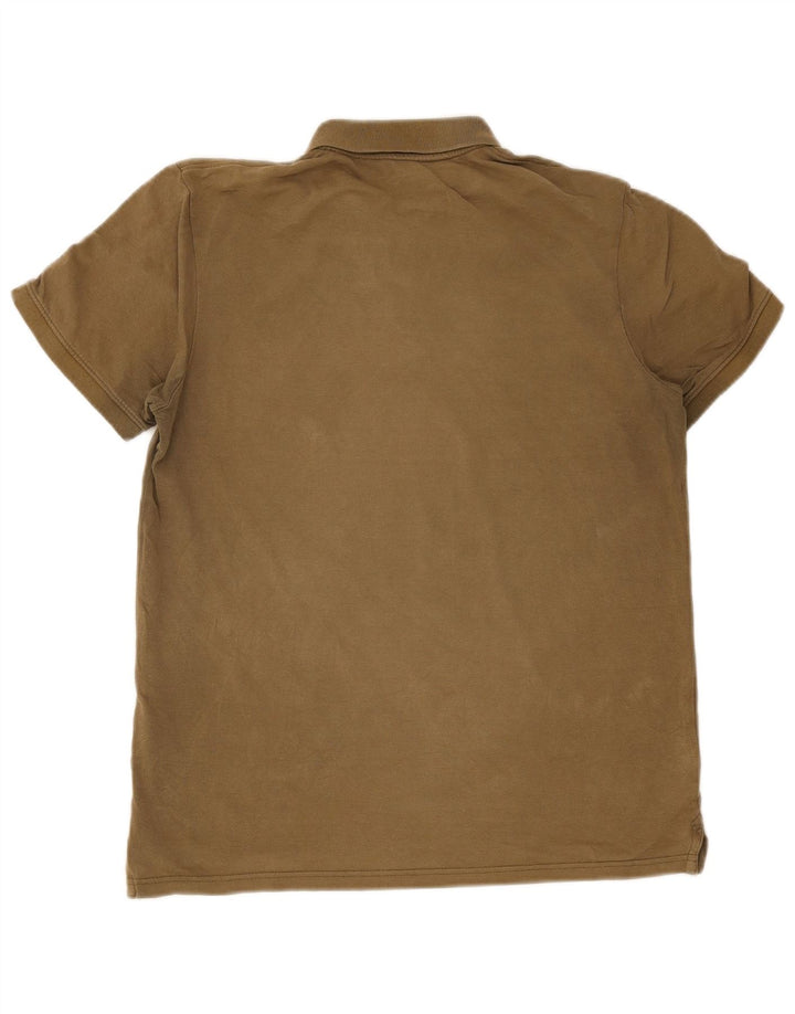 Jack & Jones Ανδρικό μπλουζάκι πόλο μεγάλο χακί