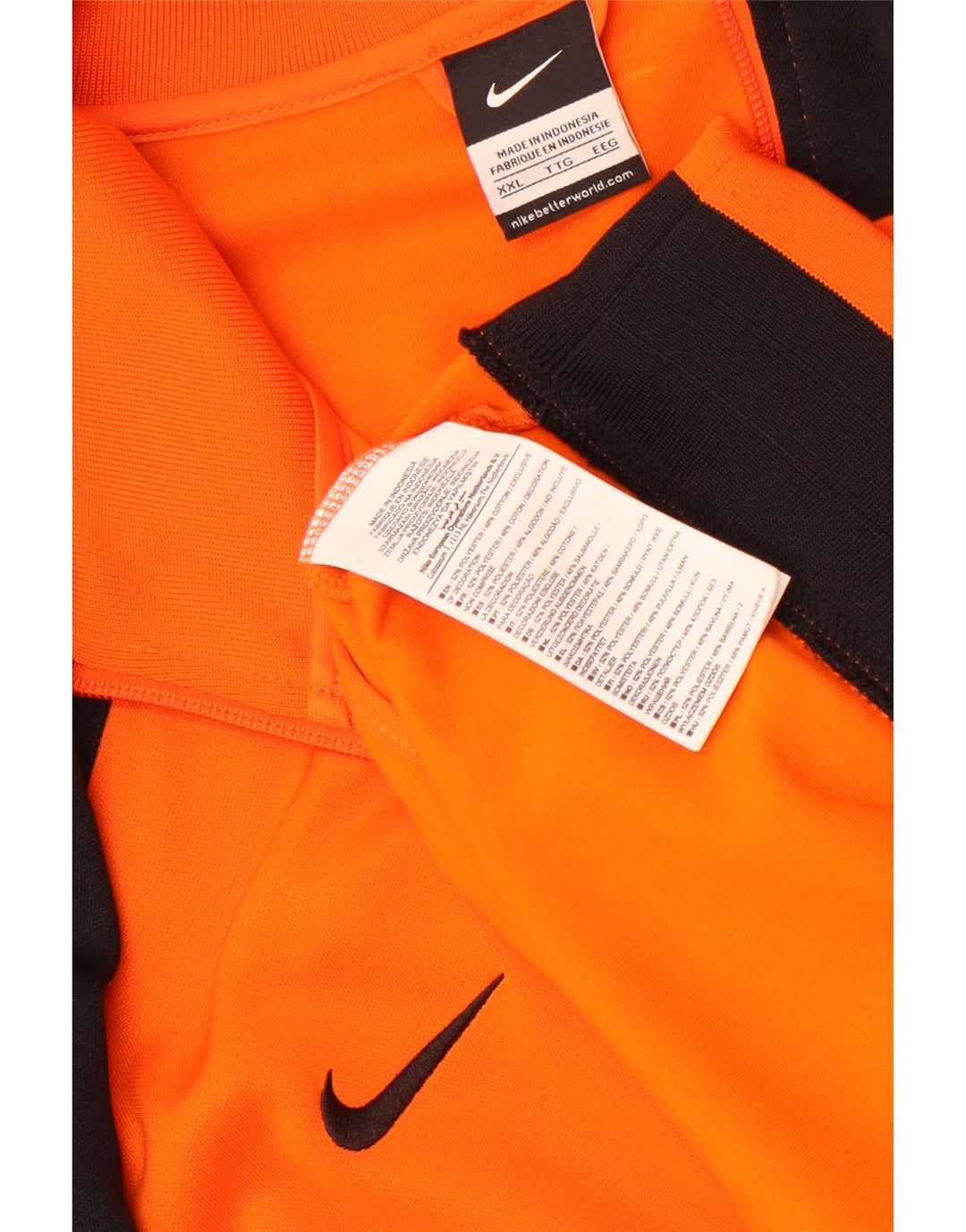 Ανδρική φόρμα Nike γραφική KNVB Μπουφάν 2XL πορτοκαλί χρώματος