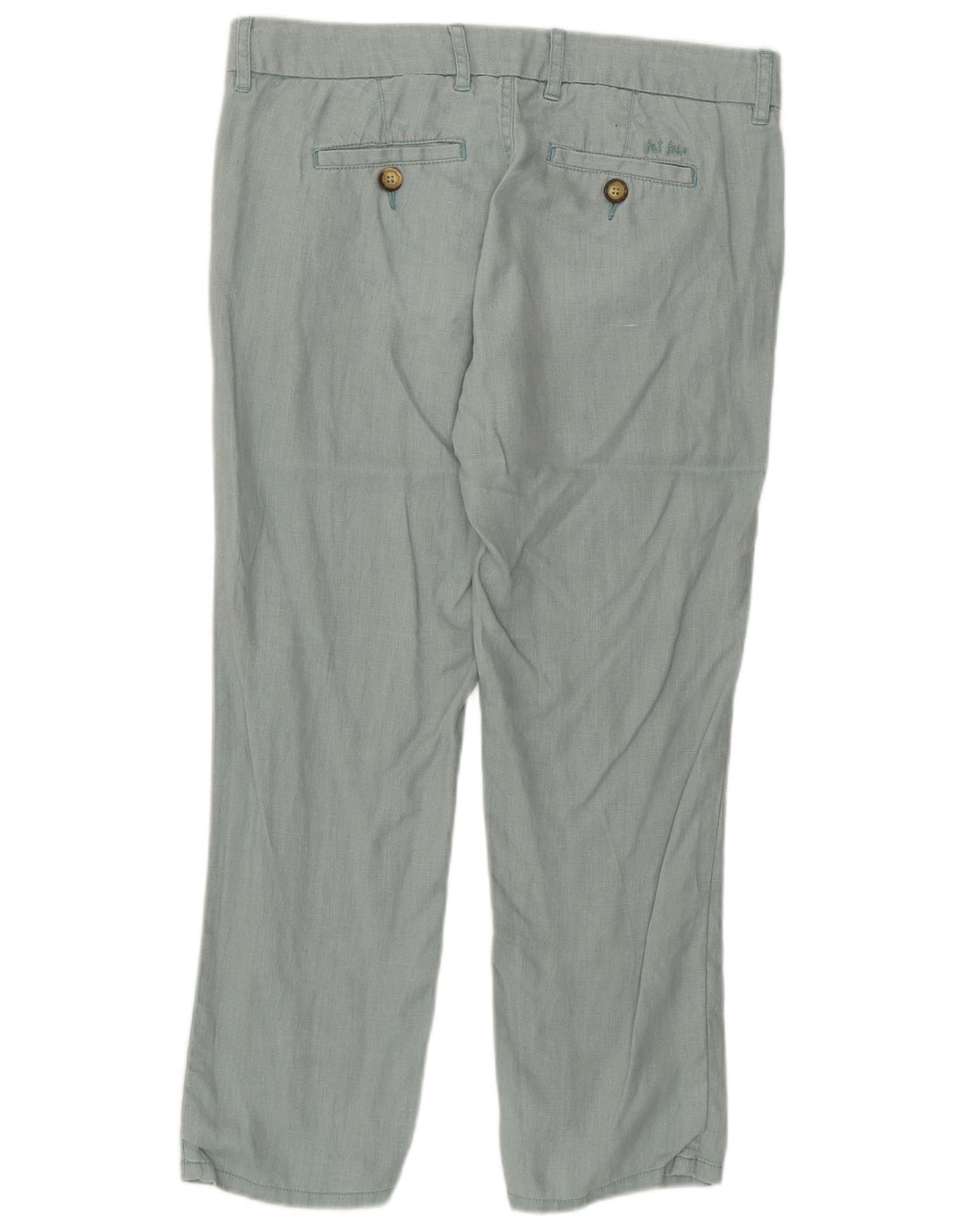 FAT FACE Γυναικείο ίσιο casual παντελόνι UK 10 Small W32 L25 Green Lenn