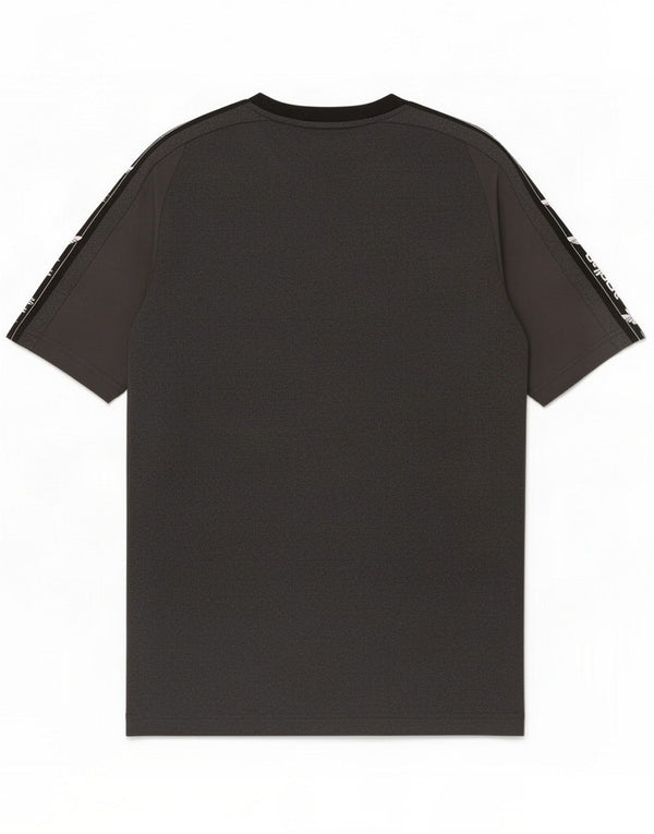 Adidas Mens Graphic T-Shirt Top XS Grey Colourblock Polyester