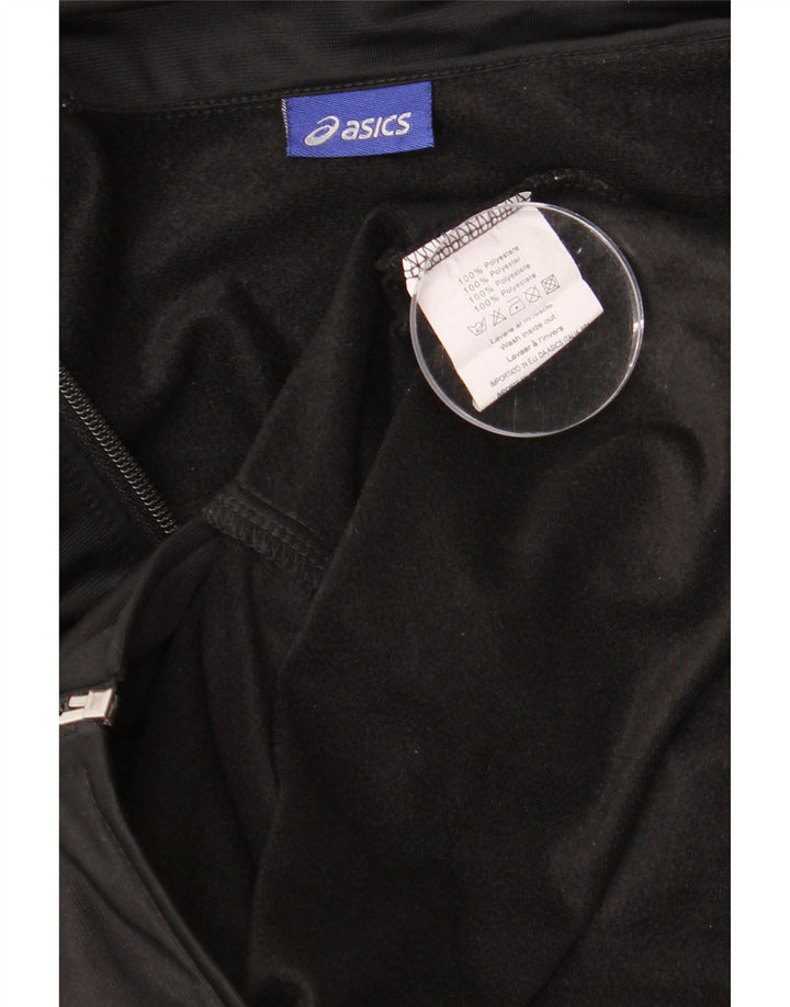 Ανδρική φόρμα Asics Top Jacket Μεσαίο Μαύρο Colourblock Πολυεστέρας