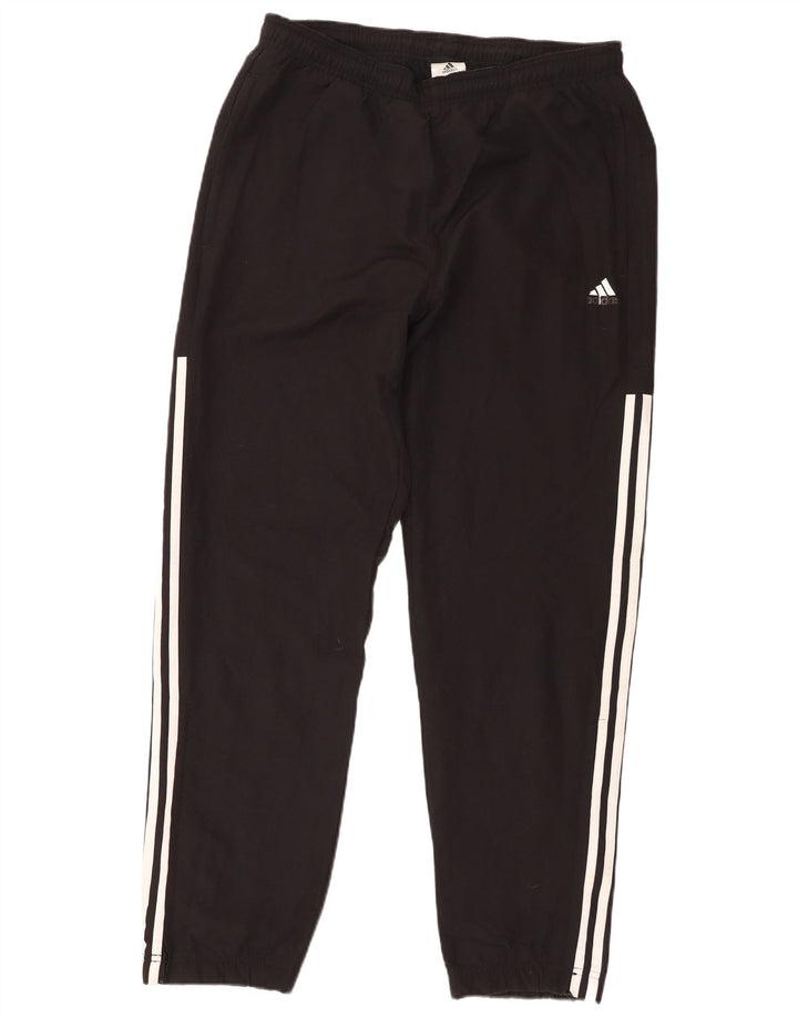 Ανδρική φόρμα Adidas Παντελόνι Joggers Μεσαίο Μαύρο Πολυεστέρα