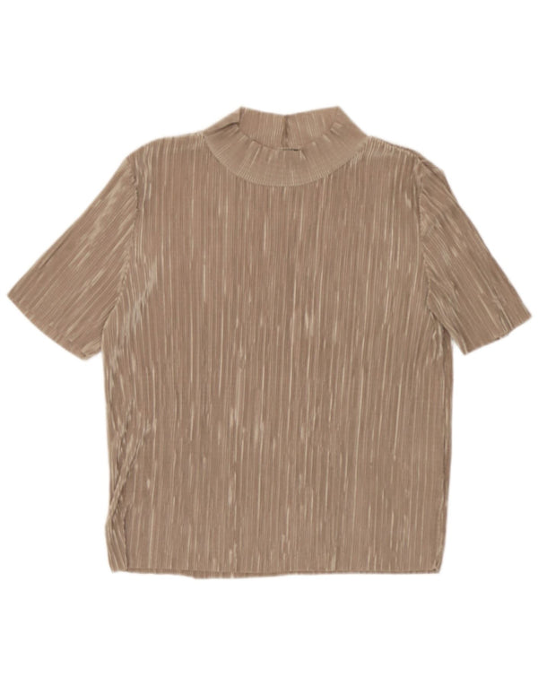 Zara Γυναικεία Μπλούζα Τοπ UK 14 Medium Beige