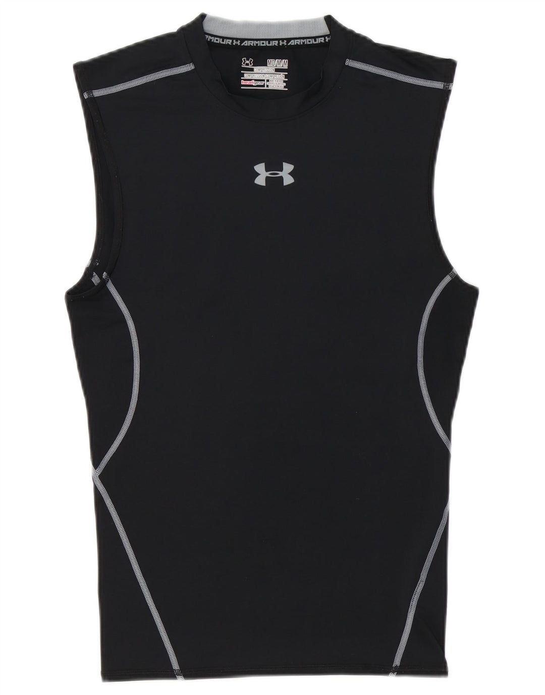 Γραφικό γιλέκο UNDER Armour Ανδρικό Heat Gear Top Medium Black Polyester