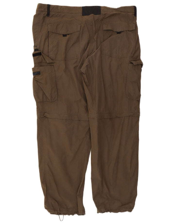 Marks & Spencer Ανδρικό Παντελόνι Cargo Active Regular Fit W42 L31 Χακί βαμβακερό