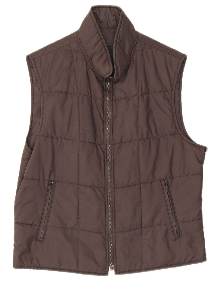 Fay γυναικεία επένδυση Gilet IT 50 XL καφέ πολυαμίδιο