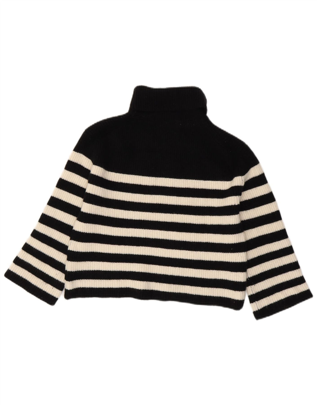 Γυναικείο πουλόβερ J. CREW Oversized Crop Roll Neck Jumper UK 6 XS Μαύρο