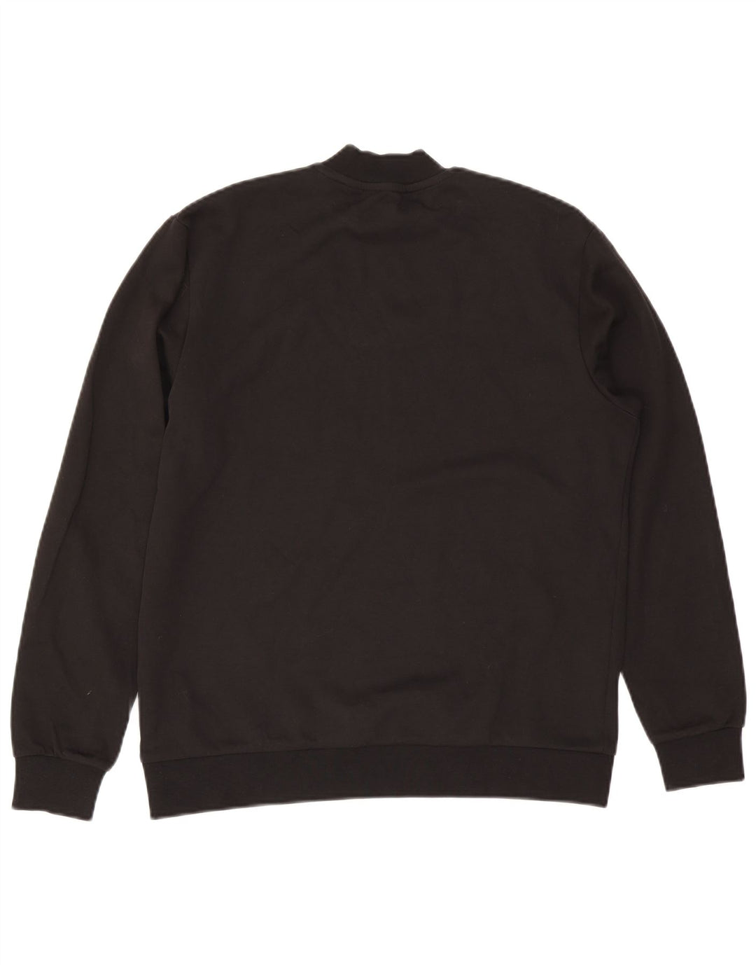 Zara Ανδρικό Φούτερ Jumper Μικρό Μαύρο Βαμβακερό
