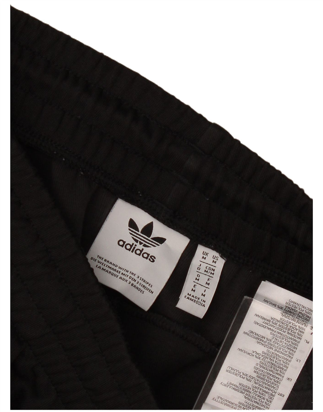 Ανδρική φόρμα Adidas Παντελόνι Joggers Μεσαίο Μαύρο Πολυεστέρα
