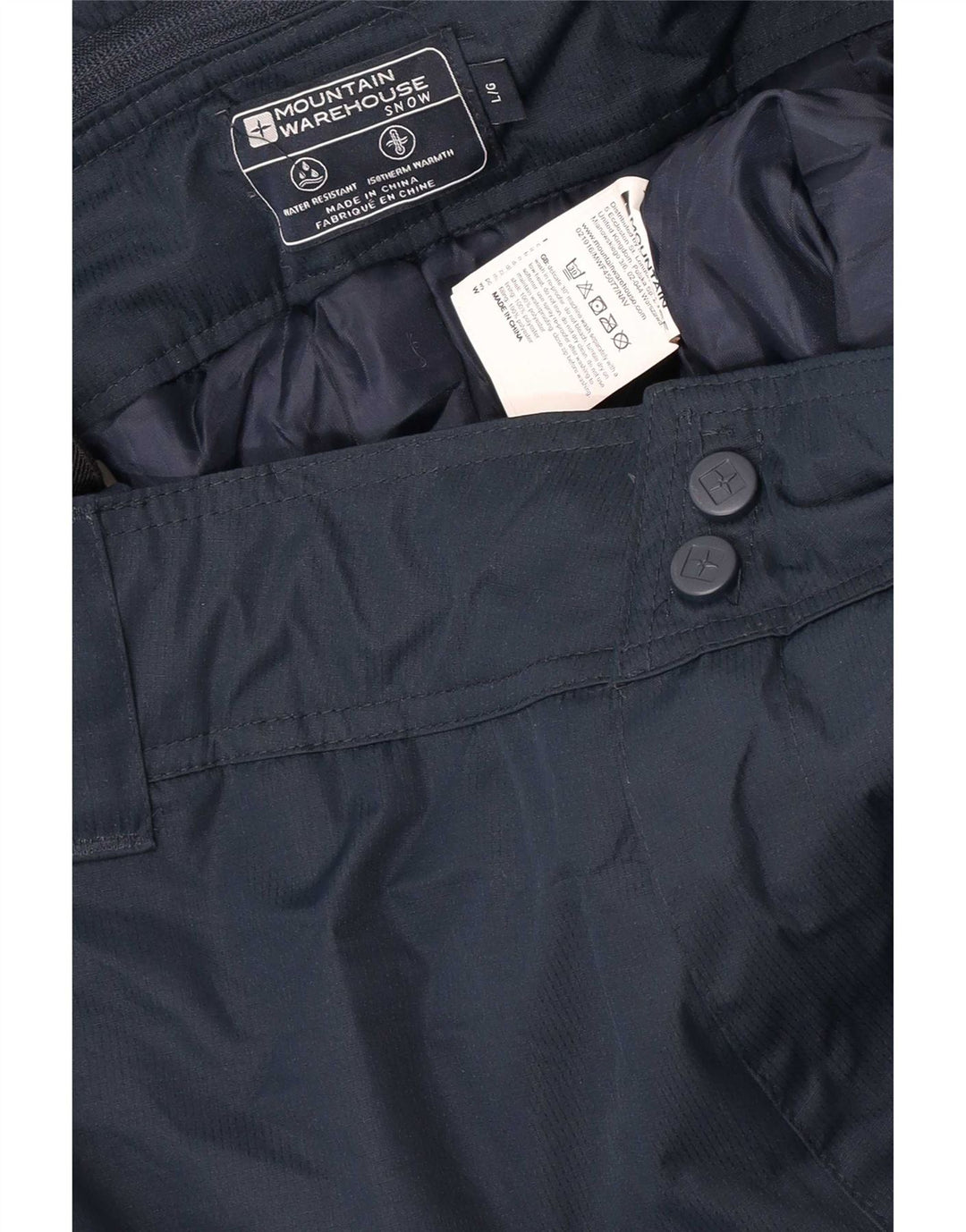 Mountain Warehouse Ανδρικά Παντελόνια Σκι Dungarees Large Navy Blue Polyester