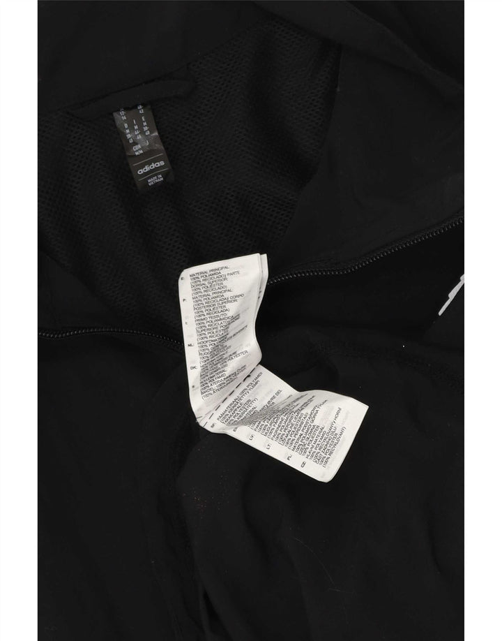 Adidas Γυναικεία φόρμα oversized Top Jacket UK 12/14 Medium Black