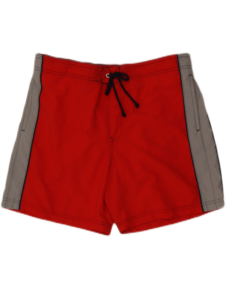 Ανδρικά σορτς κολύμβησης Marks & Spencer XL Red Colourblock Polyester