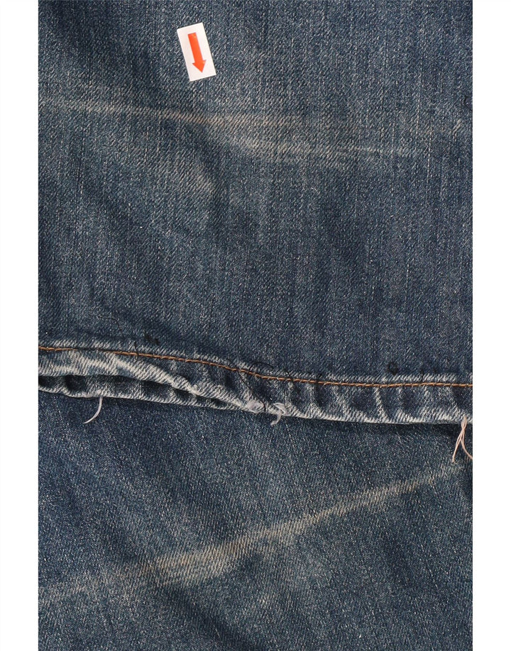LEVI'S Ανδρικό τζιν 506 ίσιο W36 L34 Μπλε βαμβακερό