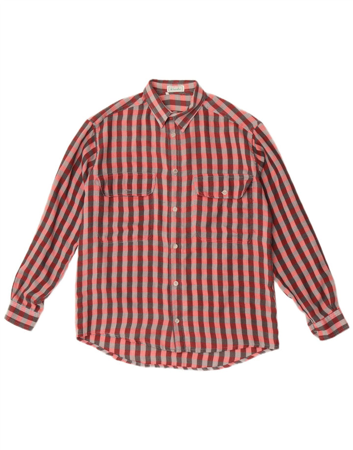 Ανδρικό πουκάμισο Benetton, μεσαίο πολύχρωμο Gingham