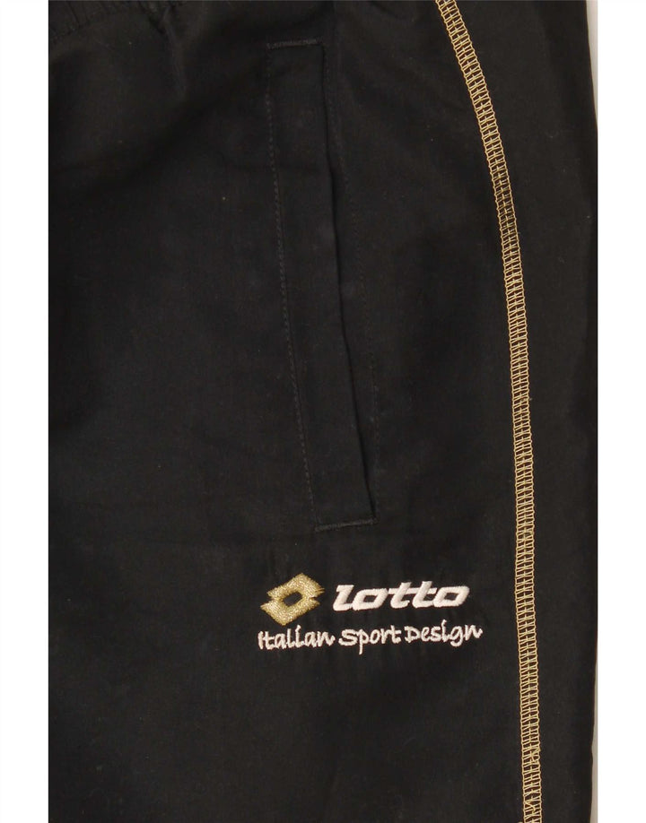 Ανδρική φόρμα Lotto Παντελόνι Joggers Large Μαύρο