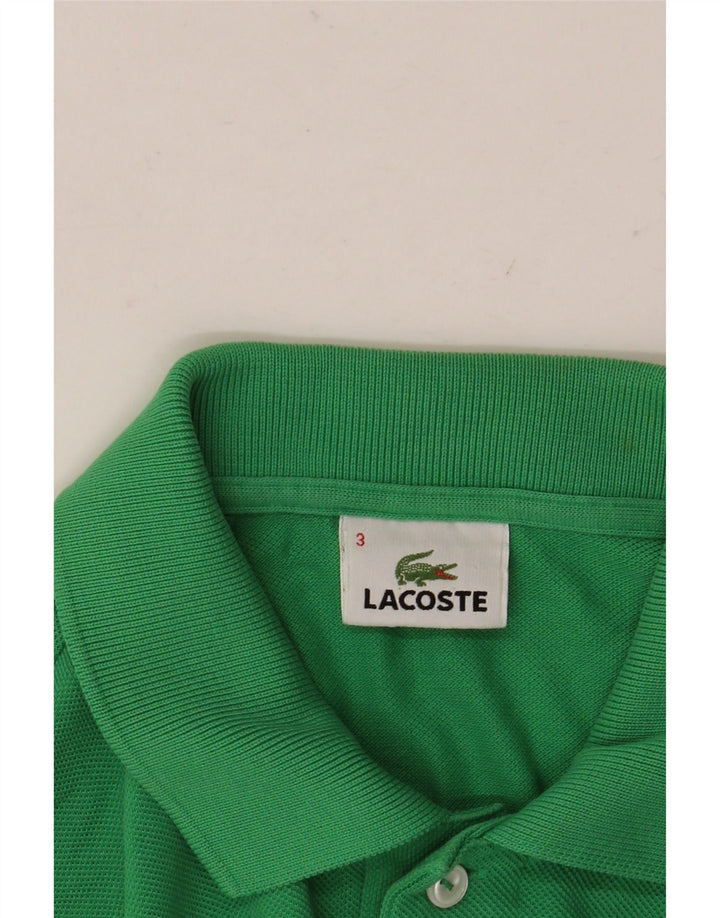 Ανδρικό μπλουζάκι πόλο LACOSTE Νούμερο 3 Small πράσινο