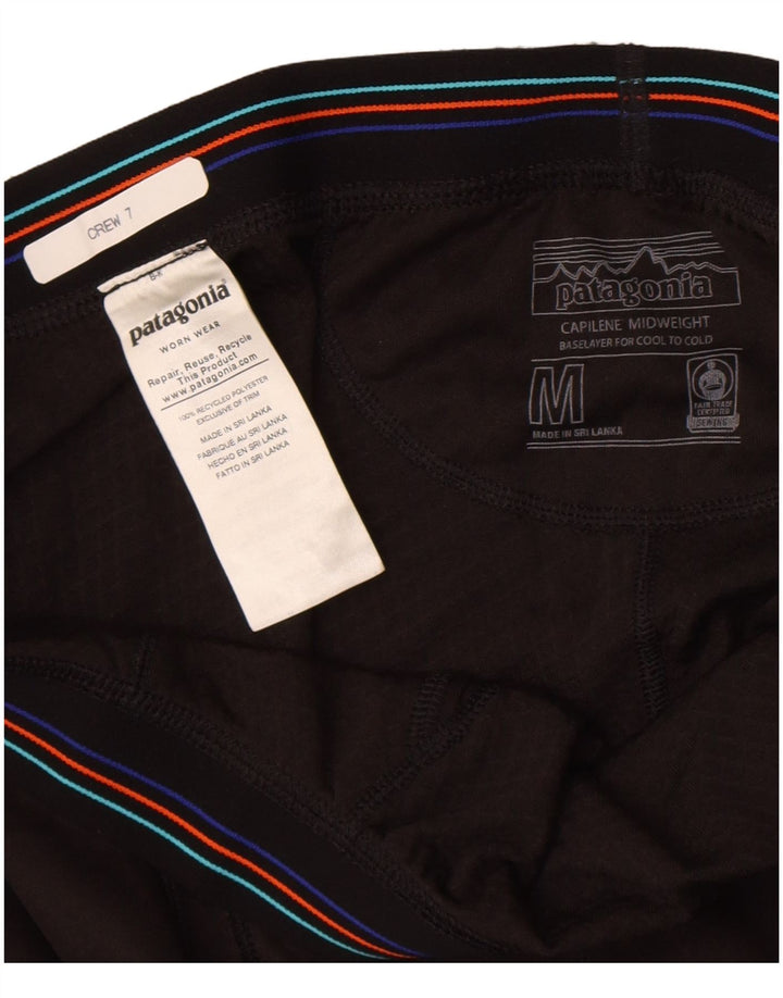 Ανδρική αθλητική φόρμα Patagonia Παντελόνι από μεσαίο μαύρο πολυεστέρα