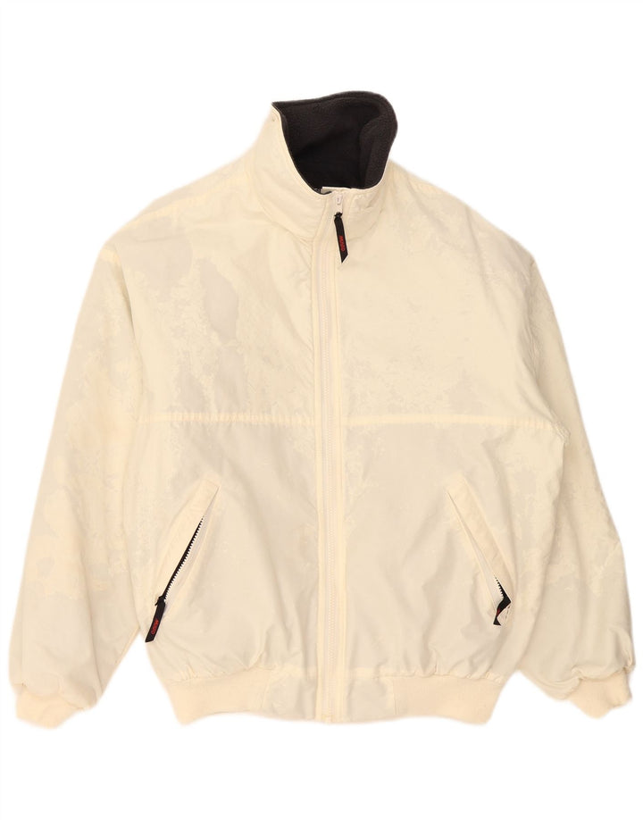Musto Ανδρικό Bomber Jacket UK 38 Medium Off White Polyester